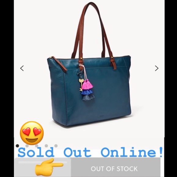 NEW! Fossil Leather 4 Piece Matching Twilight Set! - Picture 12 of 14